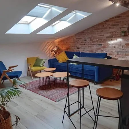 Chic Brick Nest - Ac - 2 Апартаменты Краков